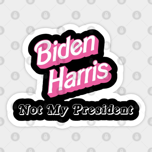 Biden Harris Sticker by iniandre
